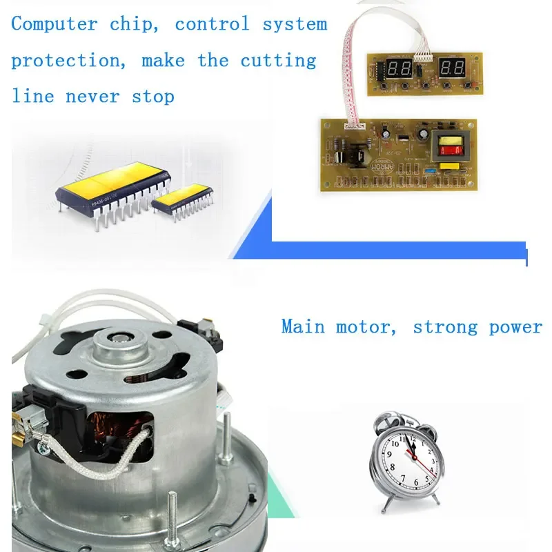 220 В с одной/двойной головкой высококачественный автоматический станок для резки