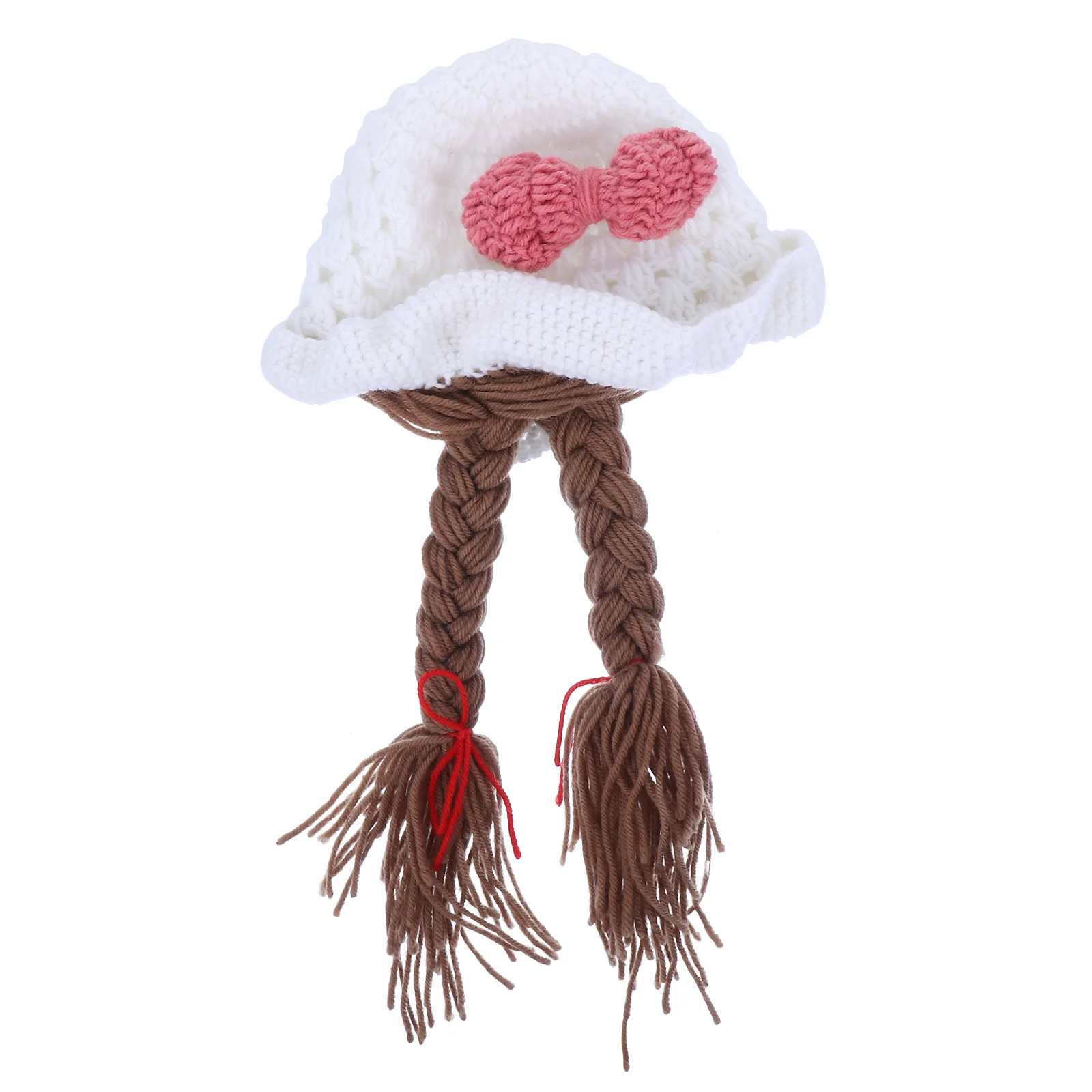 

Вязаная шапка для девочек, детская зимняя одежда, вязаная шапка