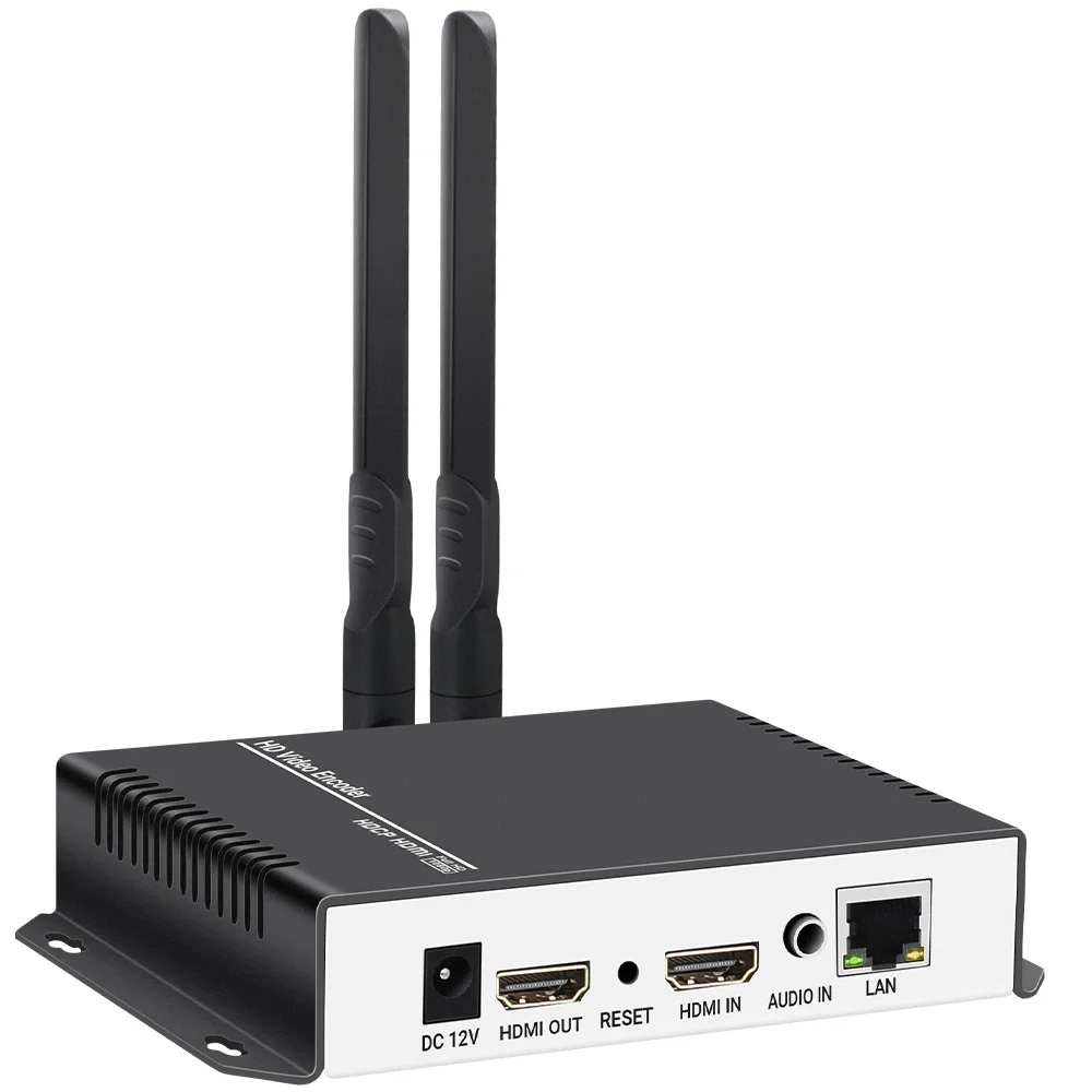 Фото URay Tech HEVC H.264 MPEG4 HDMI в IP RTMP: Wi-Fi видеокодер для прямой трансляции №2