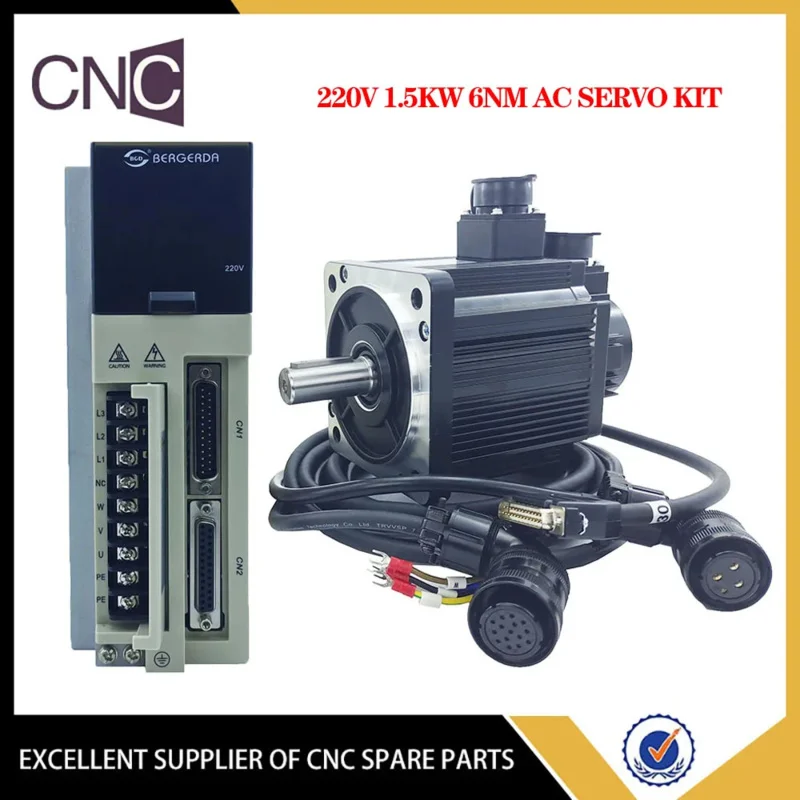 1 5 кВт 6 нм 2500 об/мин комплект переменного тока 220 В сервопривод энкодер 3 м и кабель