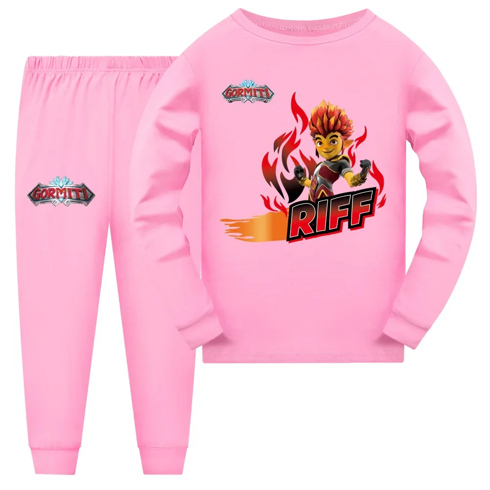 Одежда для игры Gormiti весны детский пижамный комплект Пижамный костюм одежда сна