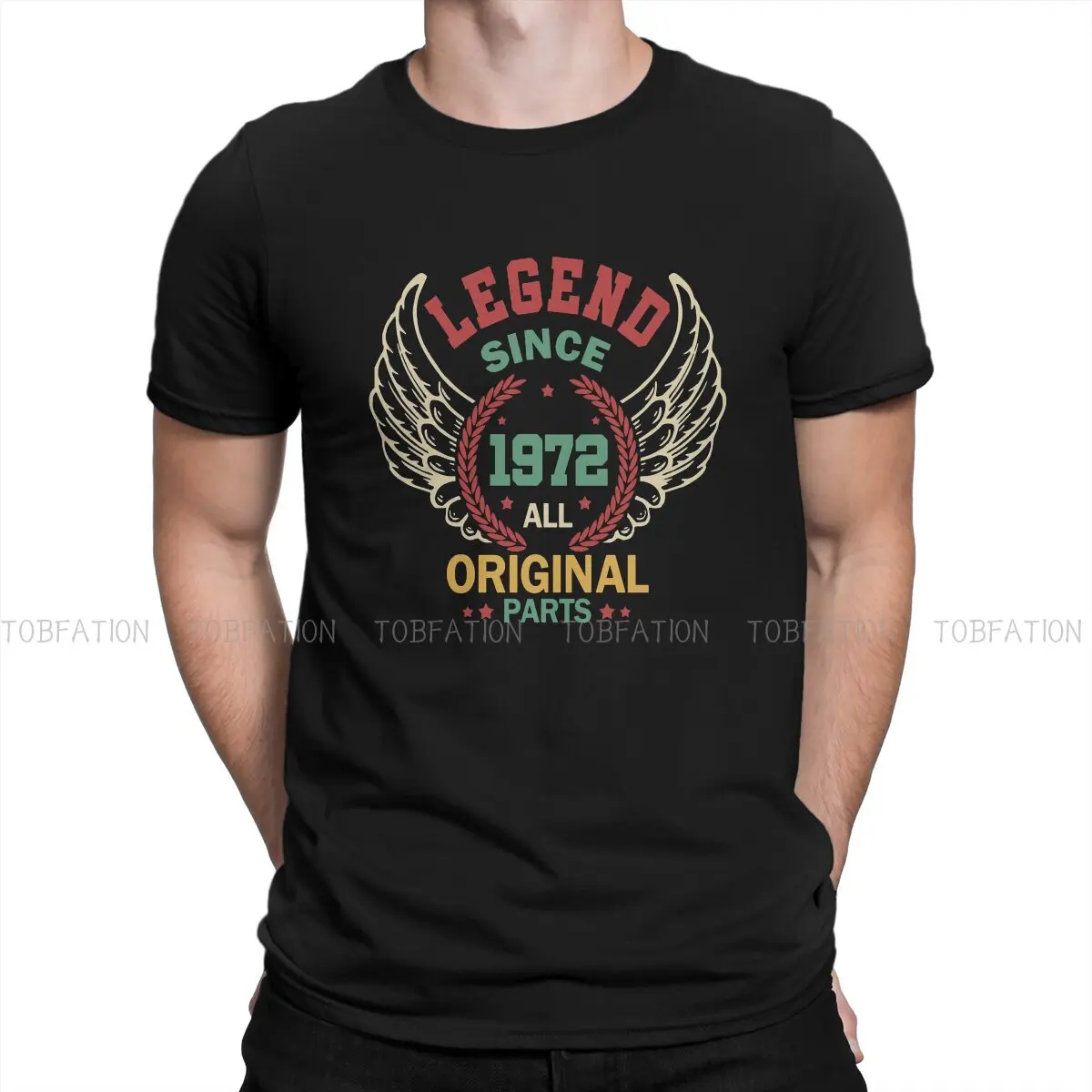 

1972 A Good Year Original TShirts Original Distinctive Men's T Shirt Hipster Tops 6XL