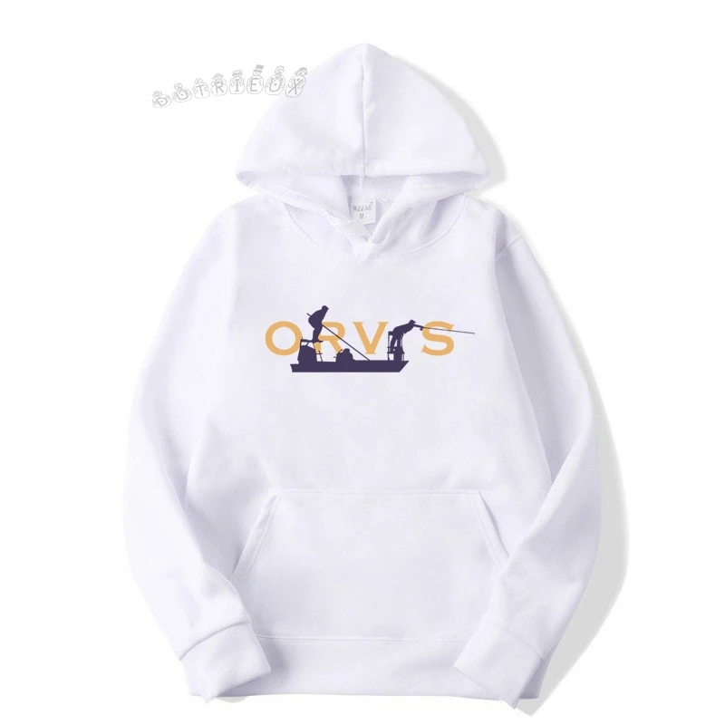 Мужская толстовка с принтом Stay Orvis спереди и сзади классическая забавная