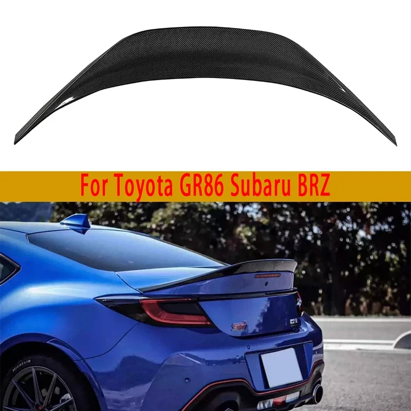 Для Toyota GR86 Subaru BRZ хвостовые плавники из углеродного волокна задний спойлер