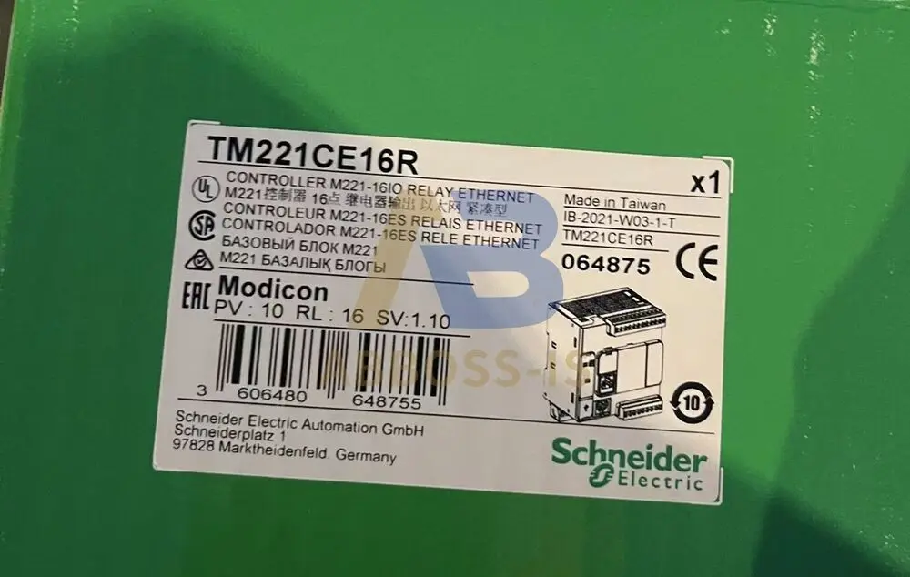 

Новый Модуль PLC Schneider TM221CE16R в коробке, Ускоренная доставка
