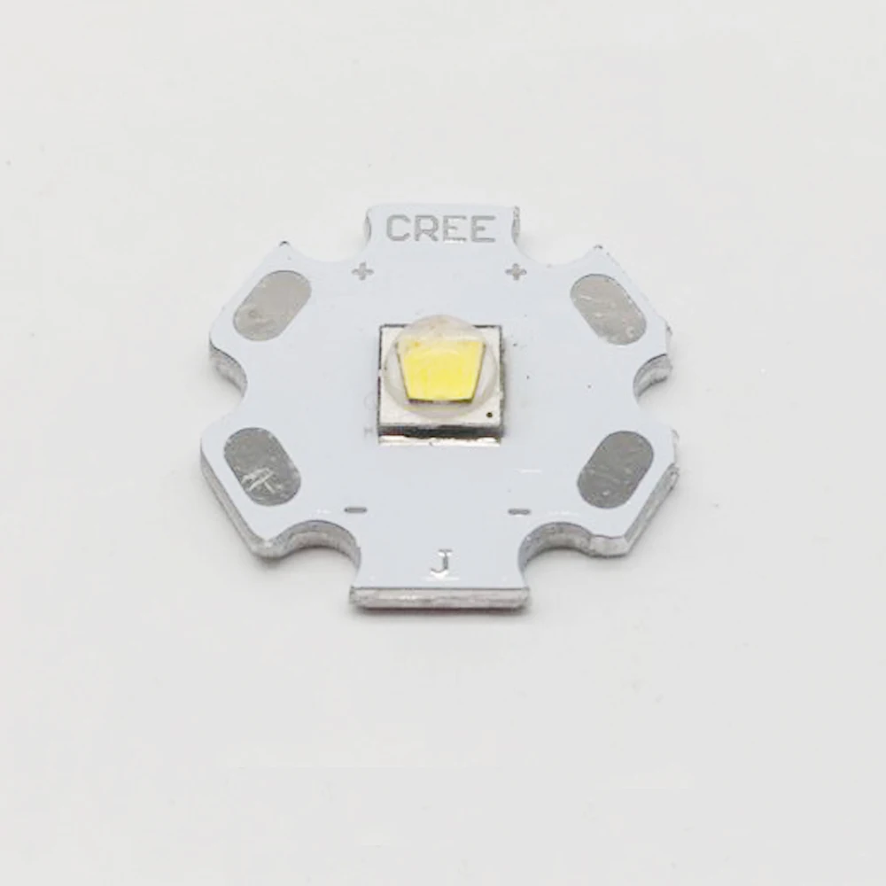Cree XML2 XM-L2 T6 10W Светодиод с высокой мощностью, светлый белый диод 16/20 мм платы + 17 мм / 22 мм DC3.7V 12V Включенный драйвер.