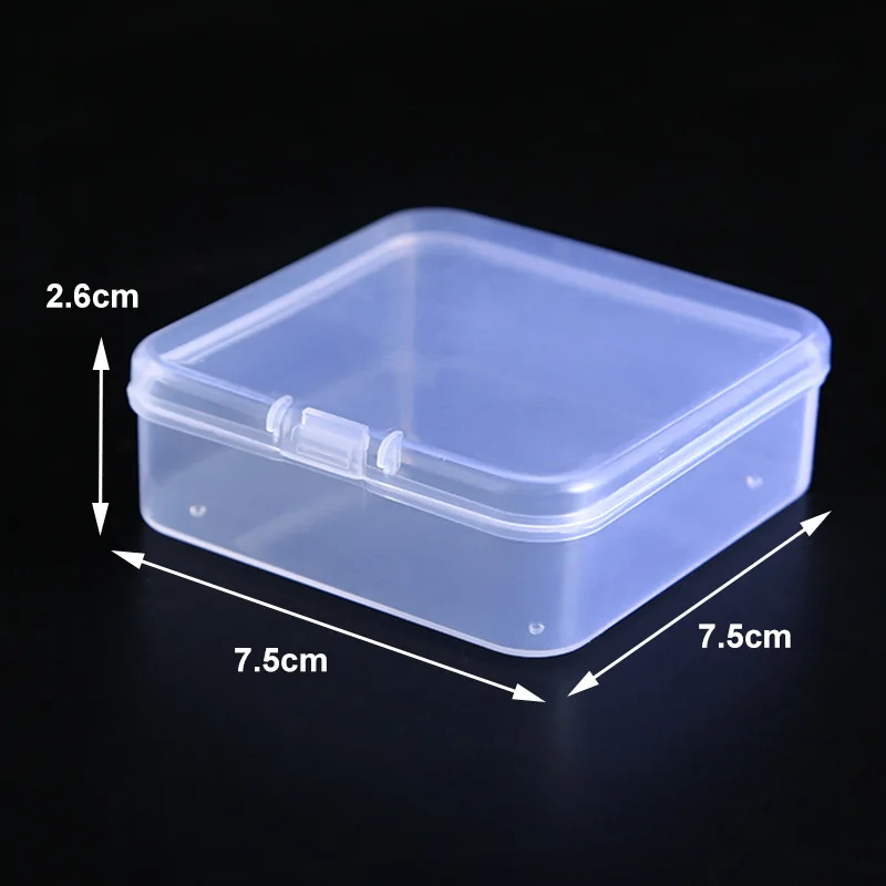 

Прозрачные пластиковые коробки для хранения