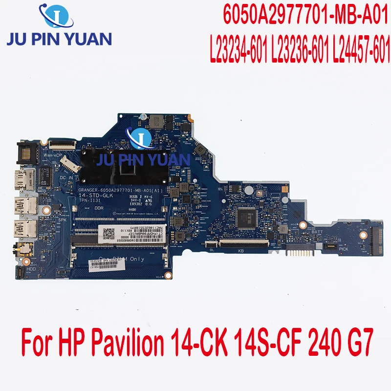 

Материнская плата для ноутбука HP Pavilion 14-CK 14S-CF 240 G7 6050A2977701-MB-A01