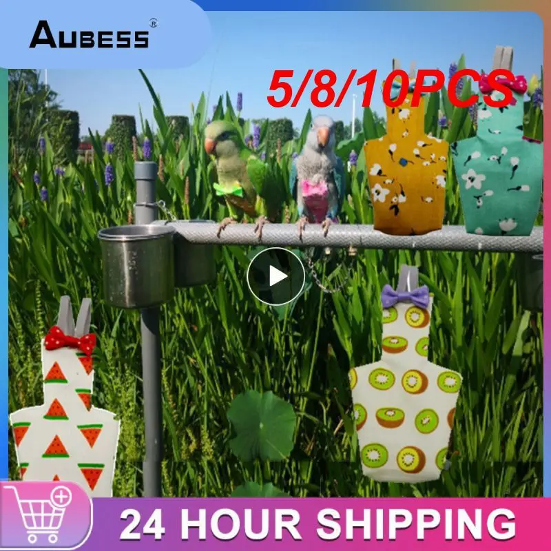 

5/8/10 шт., хлопковые подгузники с бантиком