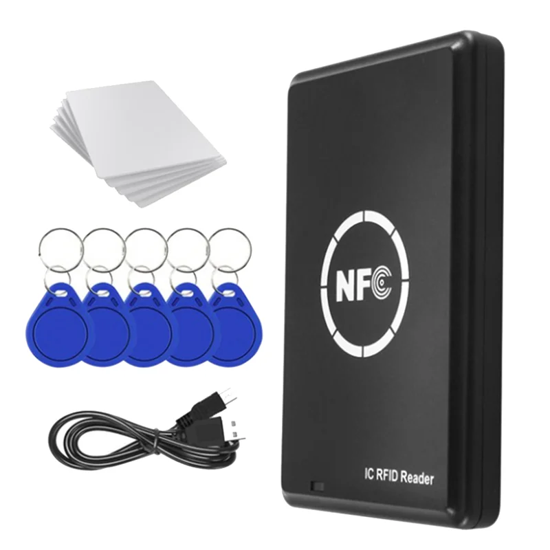 RFID NFC копир Дубликатор 13 56 кГц Брелок Считыватель смарт-карт Писатель МГц