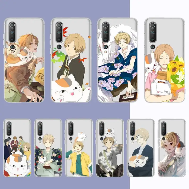 

Natsume Yuujinchou Phone Case For Samsung S 20 21 22 23 for Redmi Note7 8 9 10 for Huawei P20 30 40 Clear Case