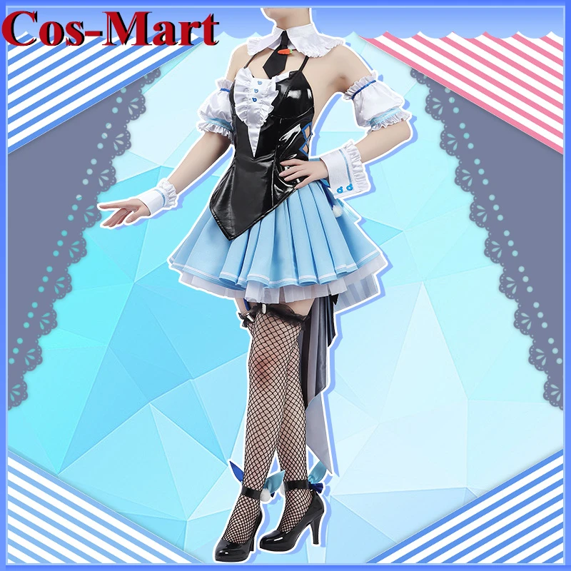 Костюм для косплея Cos-Mart аниме VTuber Hololive Usada Beijing Ora милое великолепное новое платье
