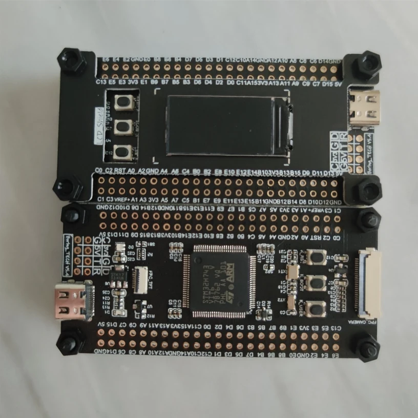 Макетная плата STM32H7 STM32H750VBT6 STM32H743VIT6 Core Board минимальная системная - купить по