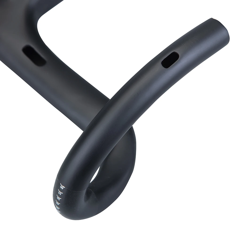 Рулевая колонка 2022 NEW Aero Integrated Road Bicycle Handlebars T800 UD Carbon с диаметром вилки 28,6 мм x 380/400/420/440 мм, вынос 90/100/110/120 мм.