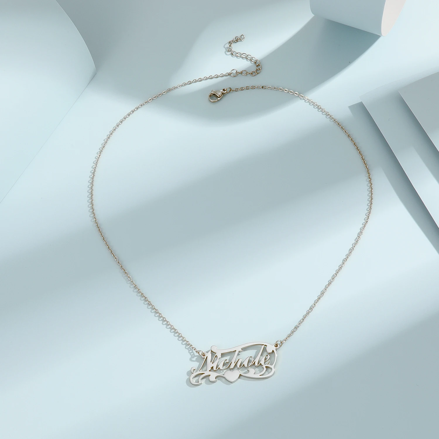 1 шт. женское ожерелье с индивидуальным именем персонализированное для пары в