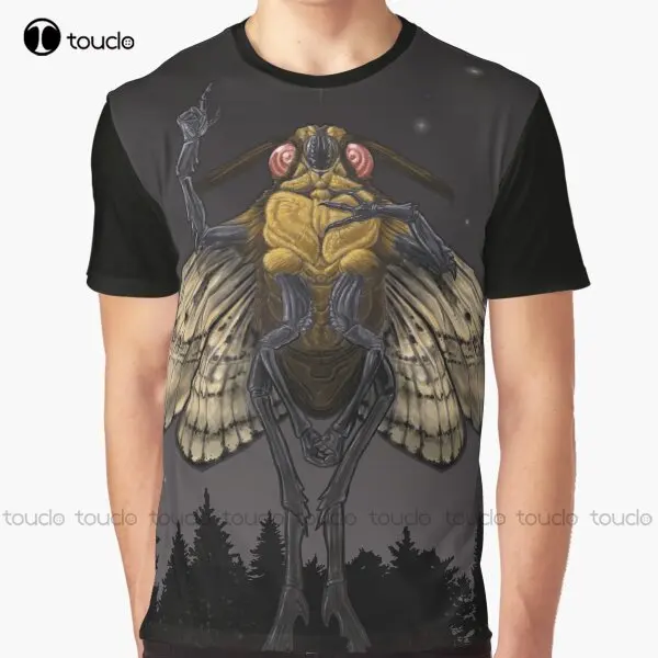 

Mothman - The Hermit/The Prophet Graphic T-Shirt Custom Aldult Teen Unisex Digital Printing Tee Shirts Custom Gift Xxs-5Xl