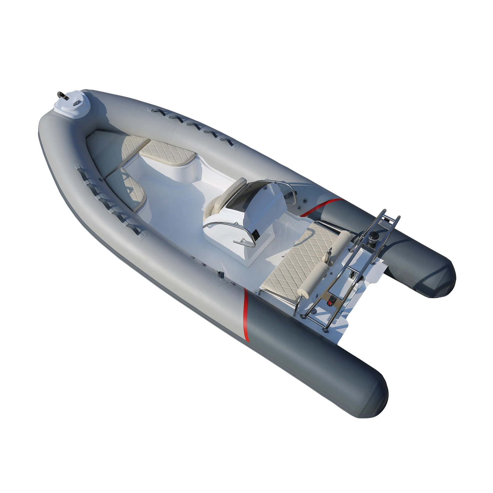 Надувное каноэ на воздушной подушке с пассажирским стекловолоконным полом