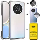 чехол для honor Magic4 Lite чехол на хонор 50 лайт Case Honor50 Lite прозрачный силикон противоударн чехлы хонер x9 x8 x7 стекло