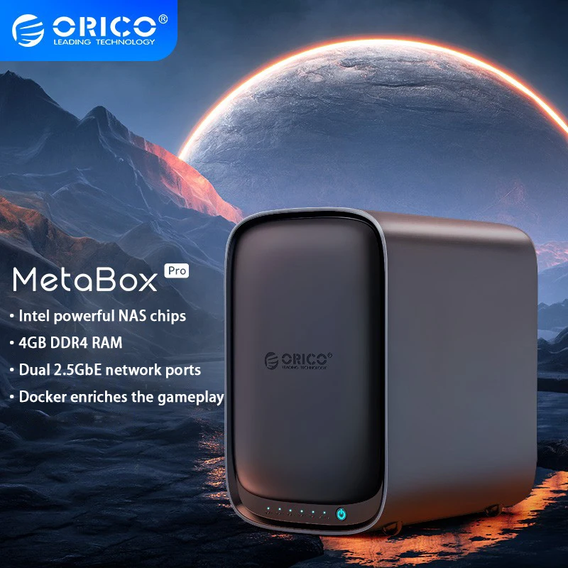 

Orico Nas Server 5 Bay Private Cloud Storage Server Voor Thuis Intel Quad-Core 2.8Ghz Plex Media Server netwerk Opslag