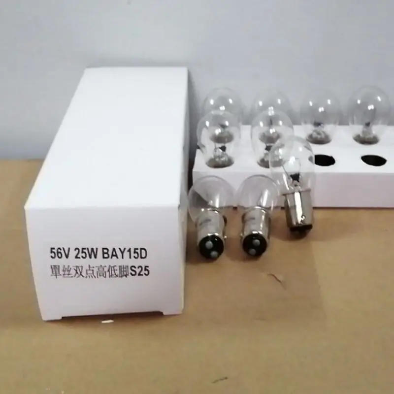 20 шт. 1157 BAY15D 48 в 56 60 25 Вт светильник ПА указателя поворота 56533-13130-71 36420-00820 Nichiyu Komatsu
