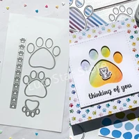 cats claw metal cutting die diy greeting card decorative embossing template photo album relief craft cutting machine 2022 new