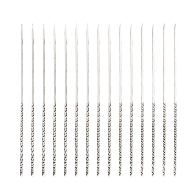 15x инструмент для ремонта загвоздок игла шитья кожи драп Прямая поставка