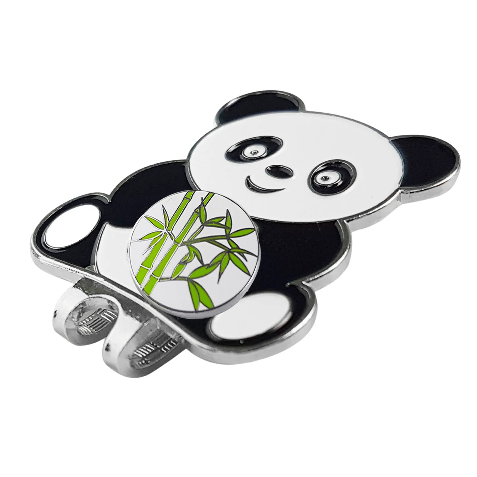 

Golf Hat Clip Ball Marker Panda Golf Ball Markers With Hat Clips Easy Attach Magnetic Golf Hat Clip Professional Golf Training