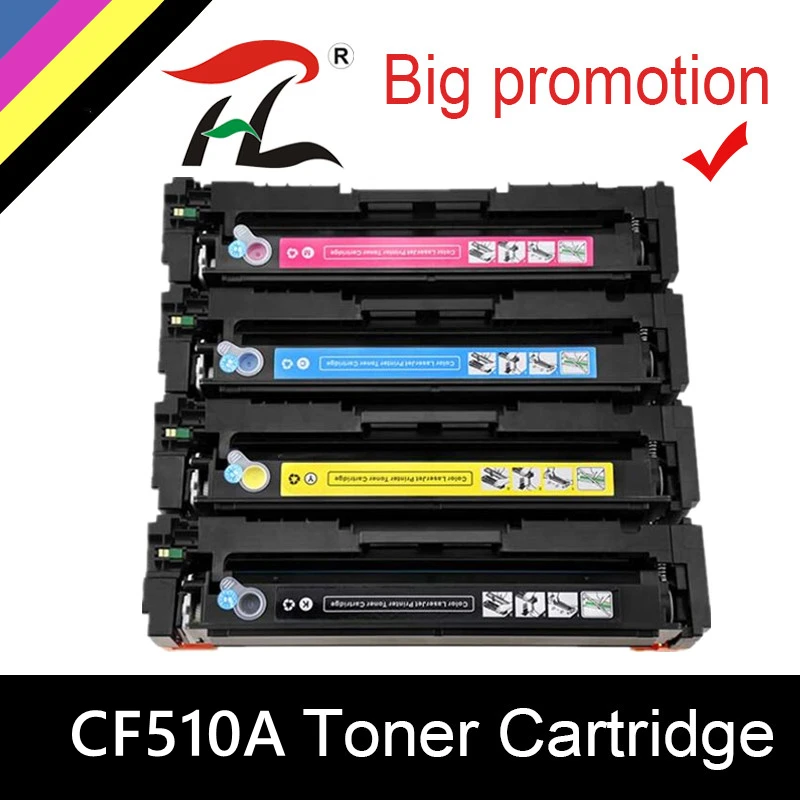 Compatible CF510A CF511A CF512A CF513A 204A Color Toner Cartridge For HP LaserJet Pro M154 MFP M180 M180n M181 M181fw Printer