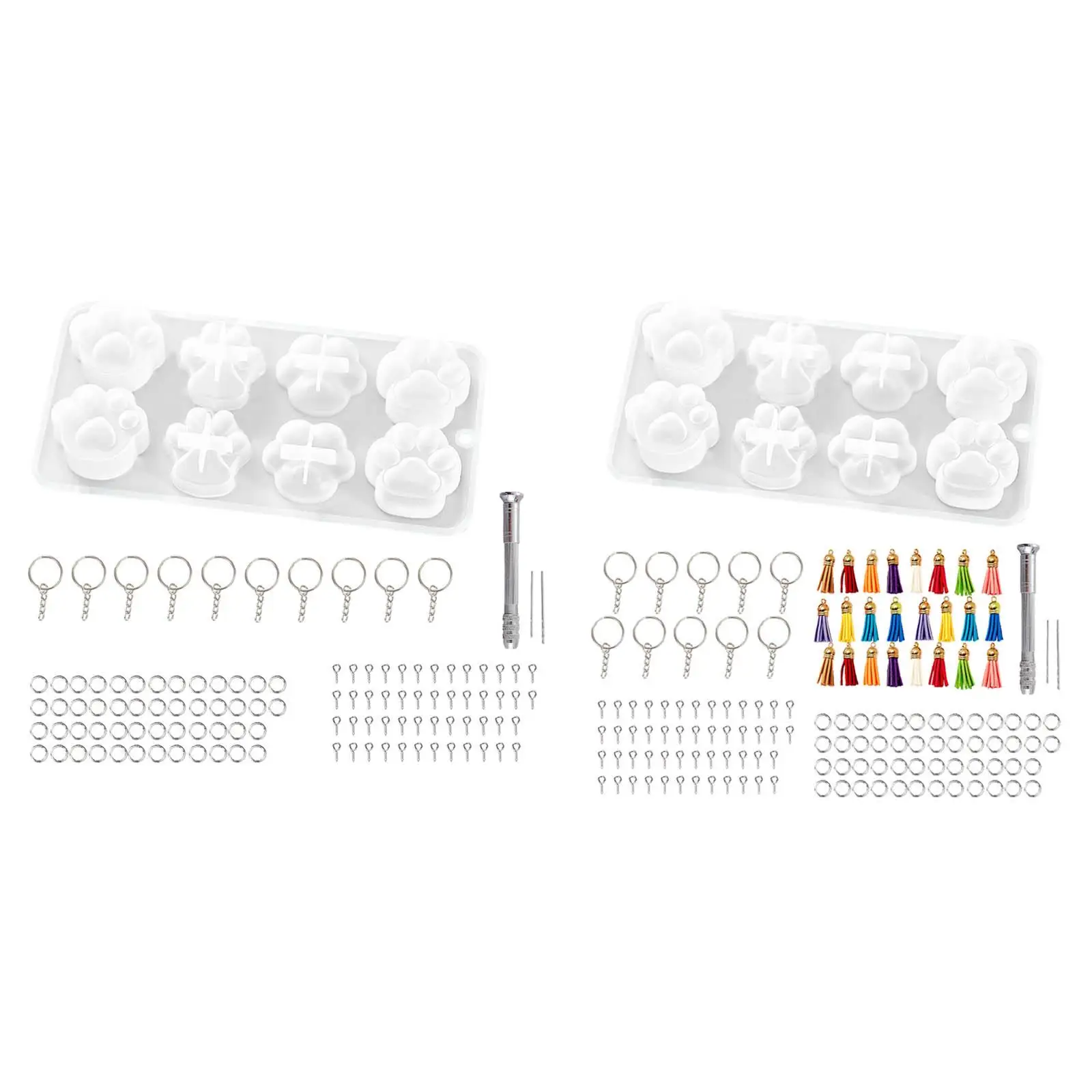 

Силиконовые легкие формы «сделай сам» для украшения брелока