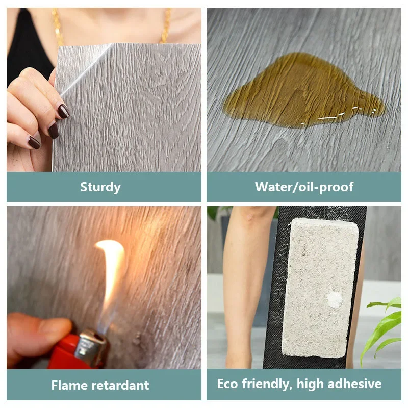 Искусственное оформление под дерево покрытие для пола водонепроницаемая