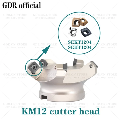 Фрезерная головка GDR KM12-45°