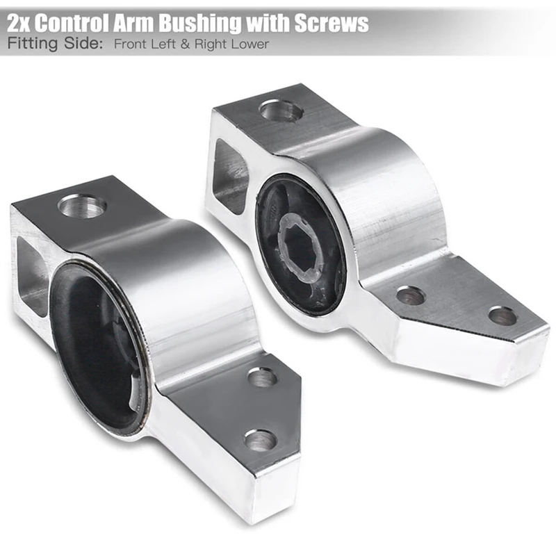 1 пара втулок для крепления рычага управления 1K0199231J 1K0199232J A3 VW Eos GTI Jetta R32 Rabbit 06-12