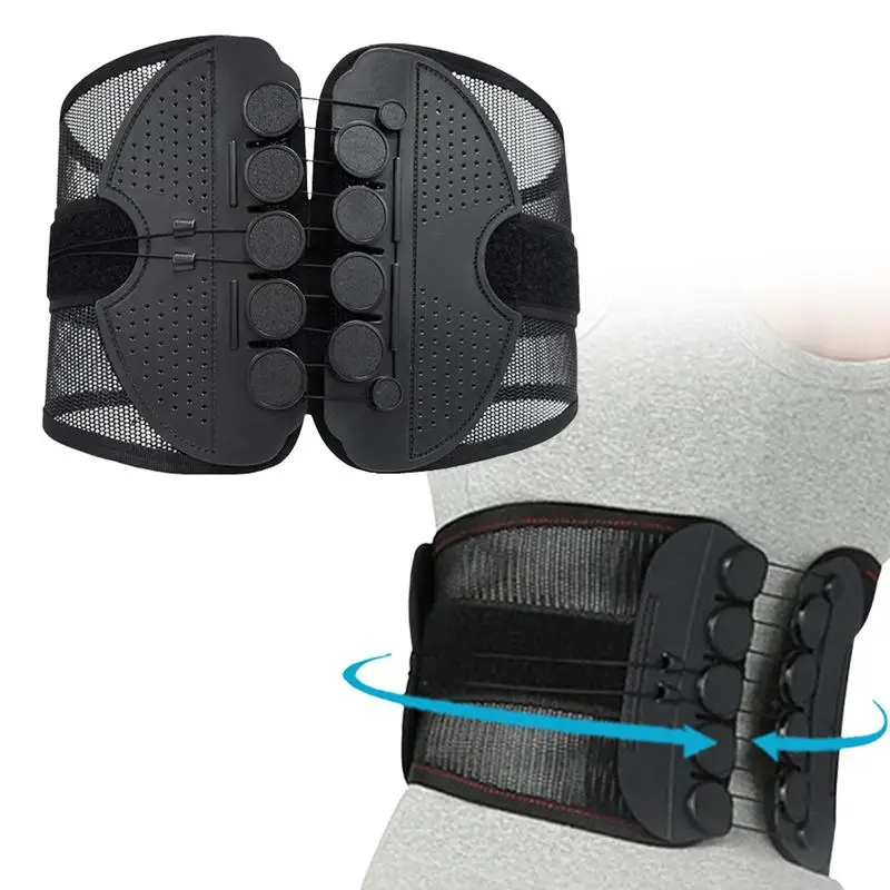 

Дышащий поддерживающий пояс для нижней спины для женщин и мужчин, дышащий поддерживающий пояс для поясницы