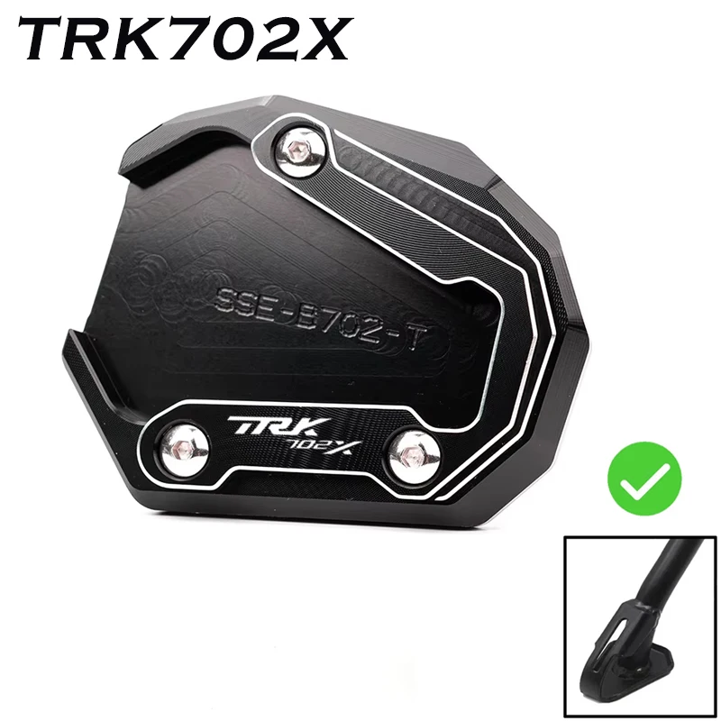 

Боковая подставка для ног для Benelli TRK 702X TRK702X TRK702 2022-24 2025 TRK502X 2017-23 TRK 502, опорная пластина удлинителя