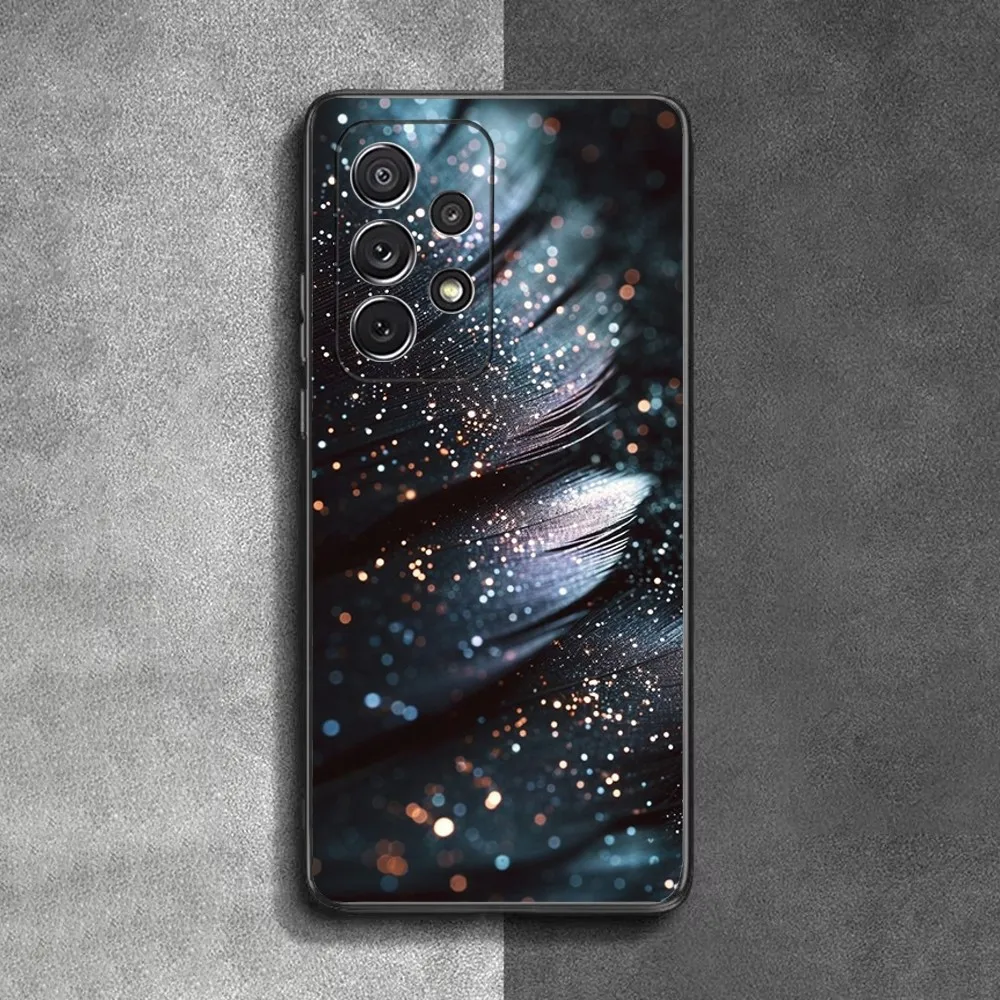 Feather light and airy Phone Case For Samsung S24 23 22 30 21 10 9 Ultra Plus Lite FE Soft Silicone Black Cover