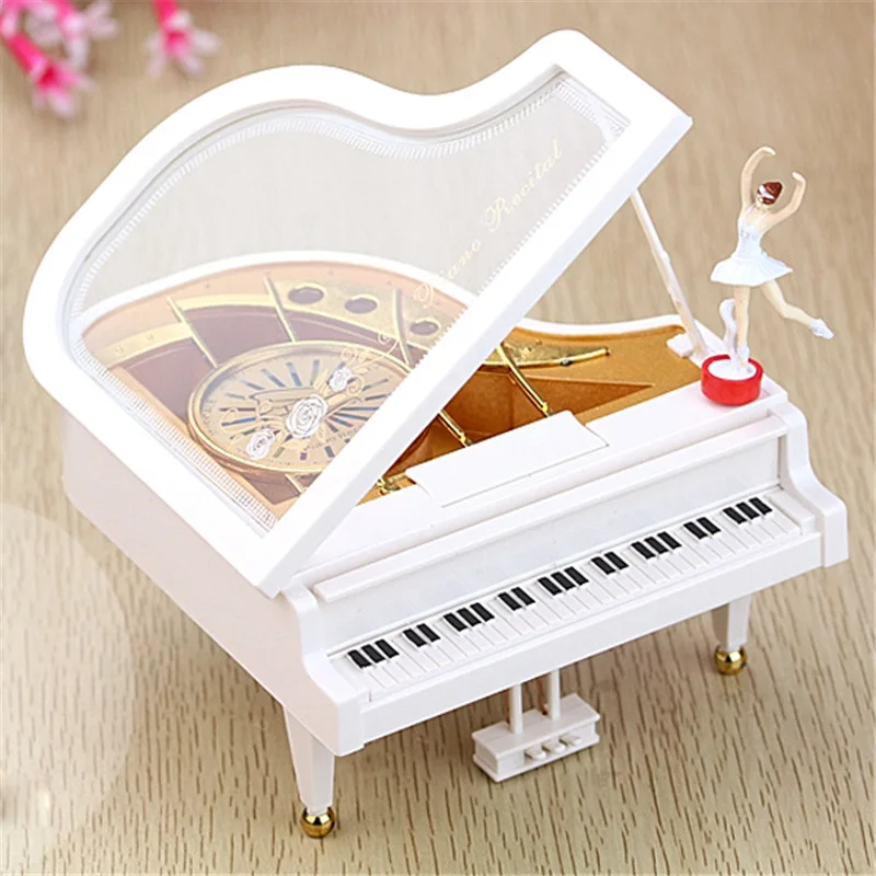 

Ballet Dancing Girl Piano Music Box Music Box Valentine's Day Children's Birthday Gift Romantic Home Decoration