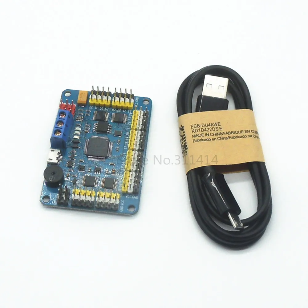 1 шт. 32 канала серводвигатель контроллер и ручка приемника для платформы сделай