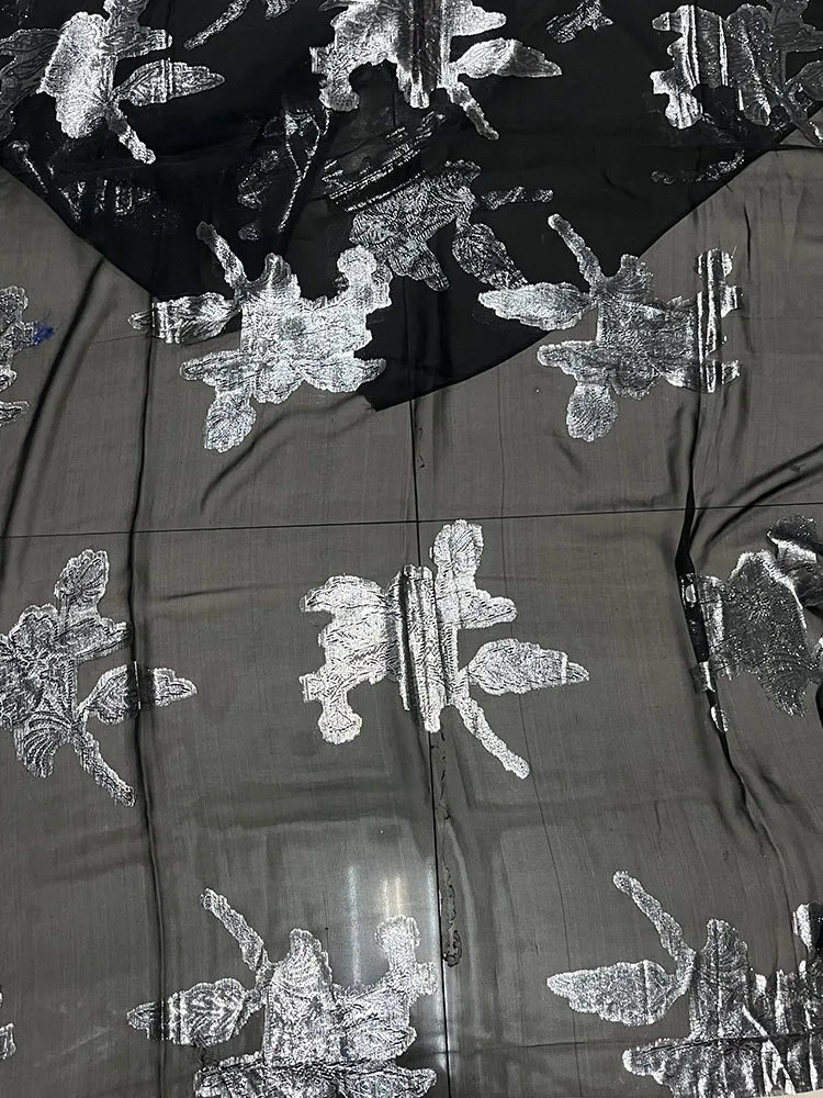 Высококачественное плетеное серебряное модное полупрозрачное Дизайнерское