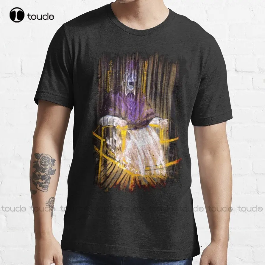 

Francis Bacon Screaming Pope Painting Art Lover Gift T Shirt Trendy T-Shirt Big Size Shirts Make Your Design New Popular Xs-5Xl