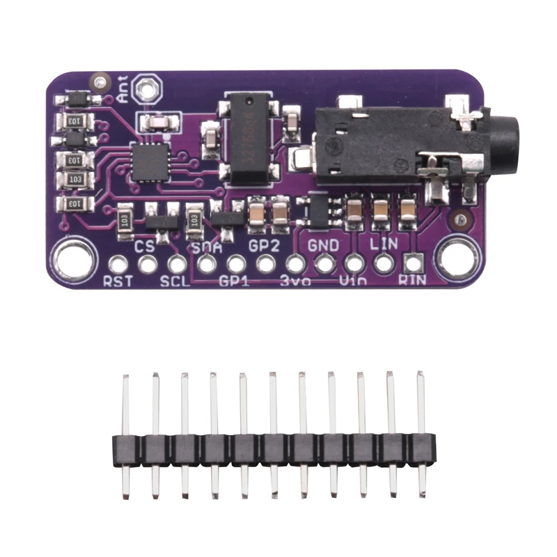 

SI4713 Stereo FM Transmitter (76-108 MHZ) Radio Module,For Speakers ,Microphone, MP3 Players, Radios