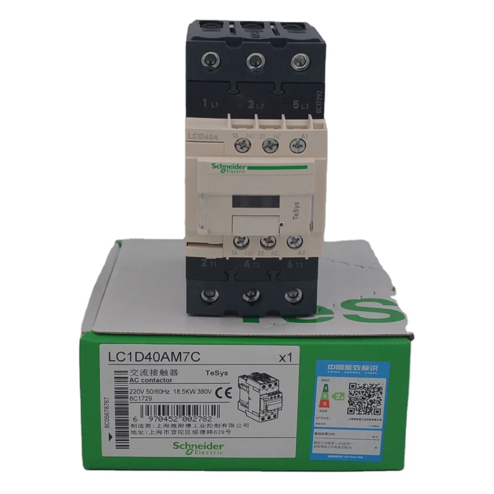 

TesSys D Magnetic Contactor LC1D40A Original New 220V LC1D40AM7C