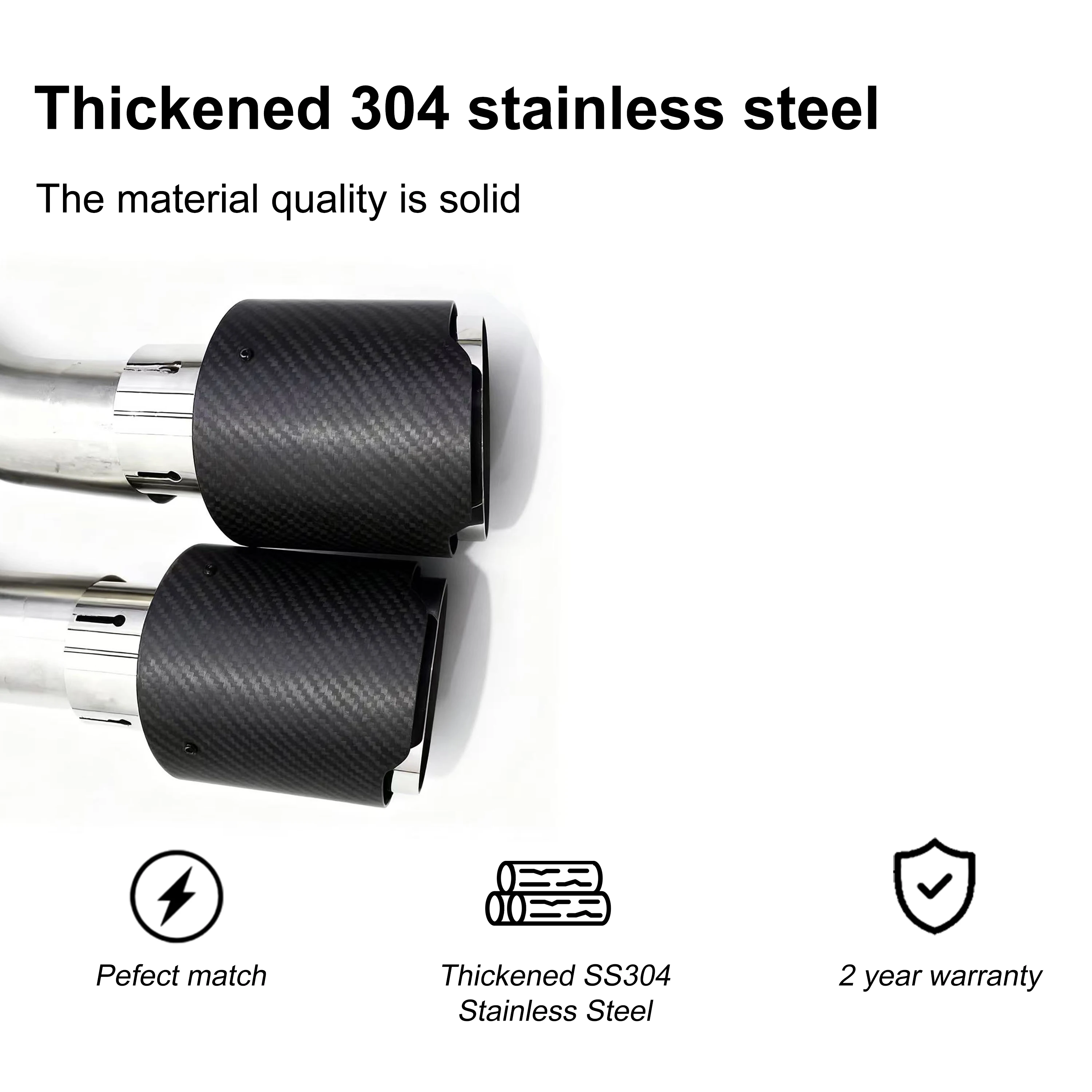 Фото Высокопроизводительный глушитель ACE SUS304 Valvetronic Catback, выхлопная труба для BMW M850 M850i G14 G15 G16 4,4T, выхлопные системы с клапаном №3