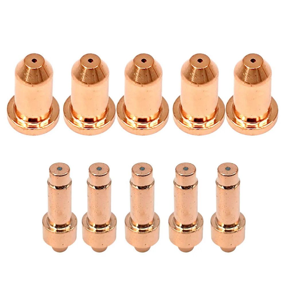 

10pcs 770791 Plasma Cutting Electrode With 0.6/0.8/0.9mm Nozzle Tip For Hobart Airforce 12ci Torch Welding Tools Accessories