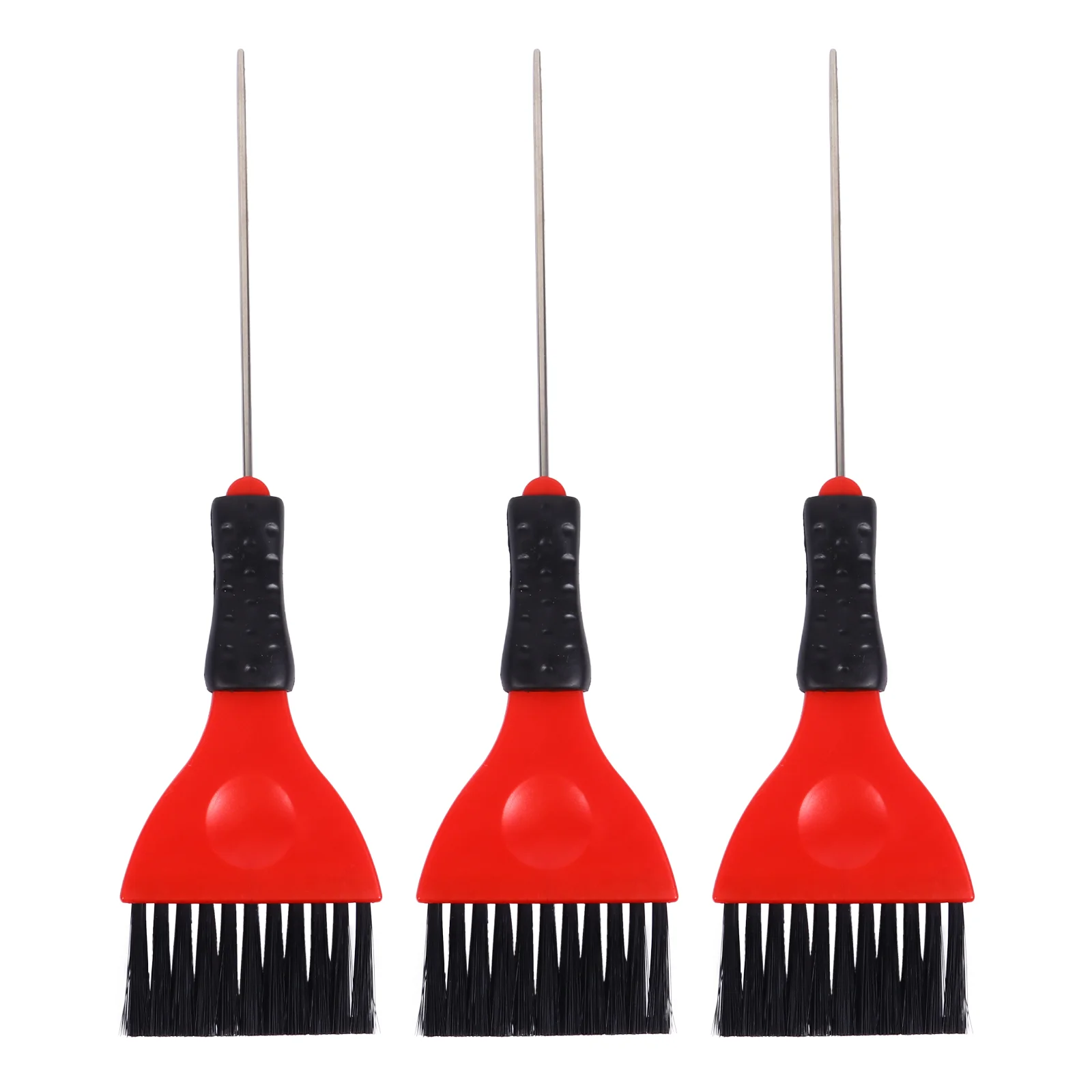 

3pcs Professional Hair Coloring Brush Hair Dye Tools with Long Pin Tail Handle