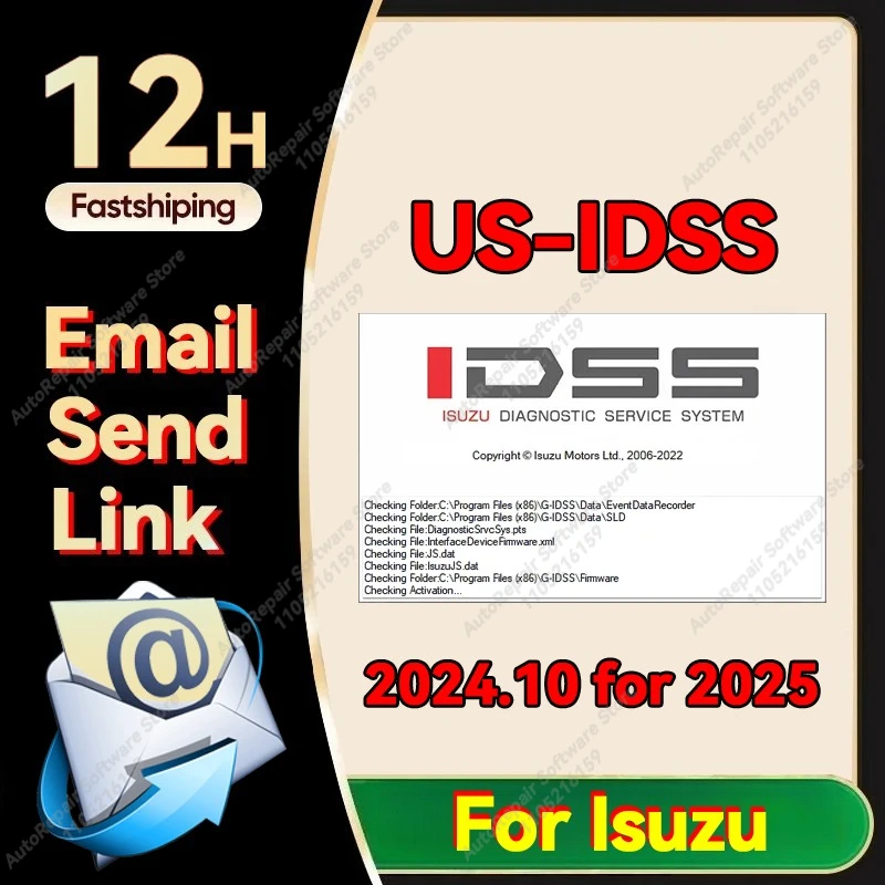 Фото Для Isuzu US-IDSS [2024.08] для диагностической сервисной системы Isuzu (новый американский IDSS) [2023.02] KEYGEN №1
