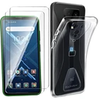 Чехол 3 в 1 + Защитное стекло для Blackview BL5000 5G, защитный чехол для экрана, Защитное стекло для Blackview BL5000 5G