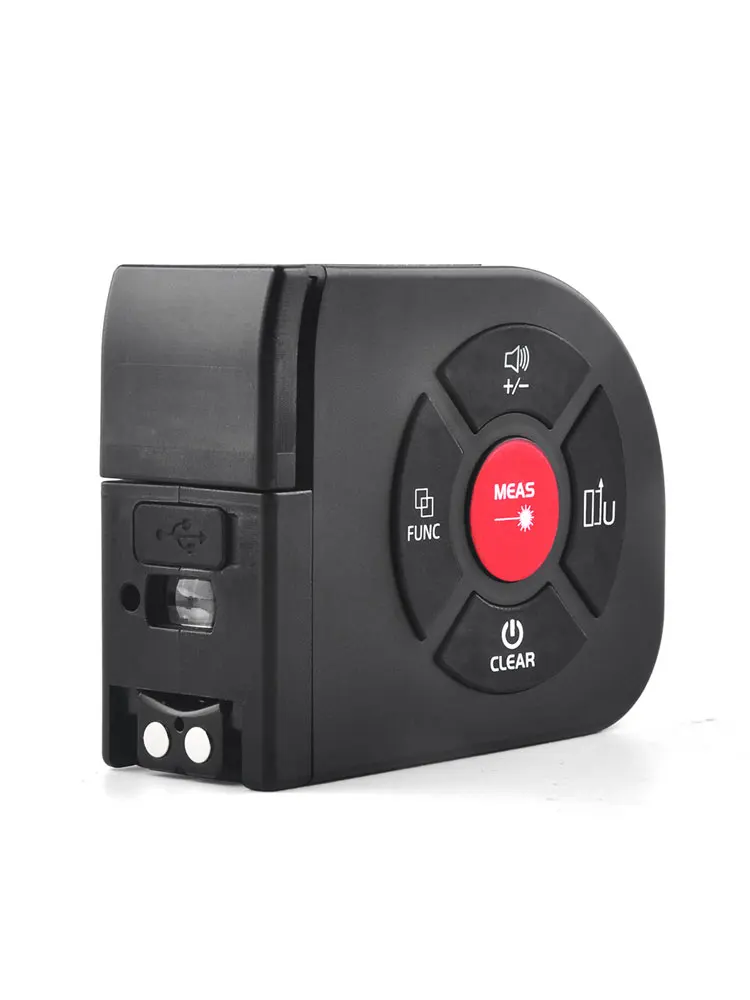 

Wintape цифровой дисплей лазерная рулетка три в одном интеллектуальный высокоточный инфракрасный лазерный портативный дальномер перезаряжаемый