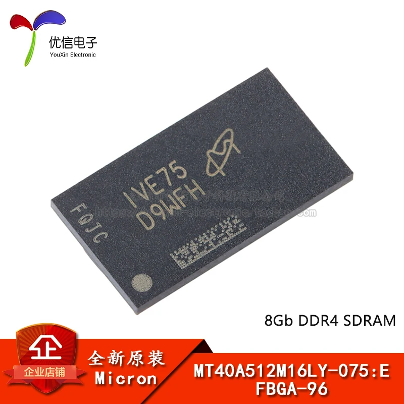

Оригинальный mt40a 512m16ly-075: efbga-96 8gb ddr4 SDRAM n чип памяти