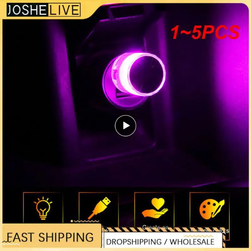 

Мини-USB-лампа для автомобиля, 1-5 шт.