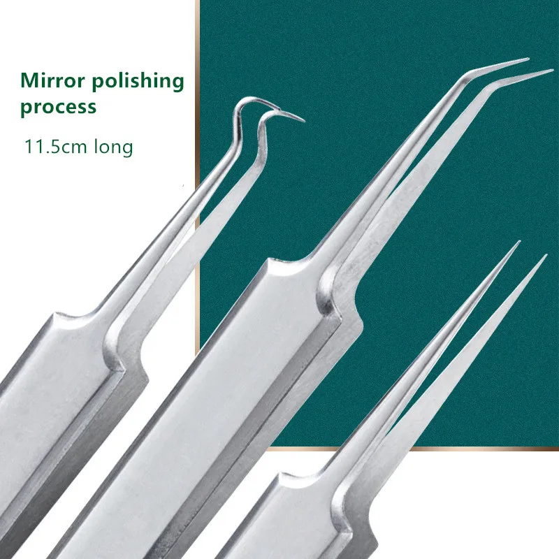 

Blackhead Remover Tools German Ultra-fine No. 5 Cell Pimples Blackhead Clip Tweezers Beauty Salon Special Skin Care Acne Tool